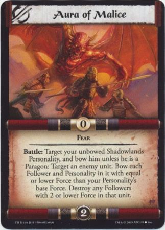 Aura of Malice L5R The Harbinger Aura of Malice L5R The Harbinger
