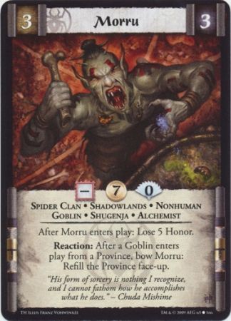 Morru L5R The Harbinger Morru L5R The Harbinger