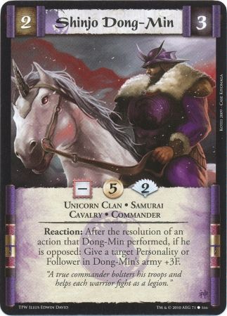Shinjo Dong Min L5R The Plague War Shinjo Dong Min L5R The Plague War