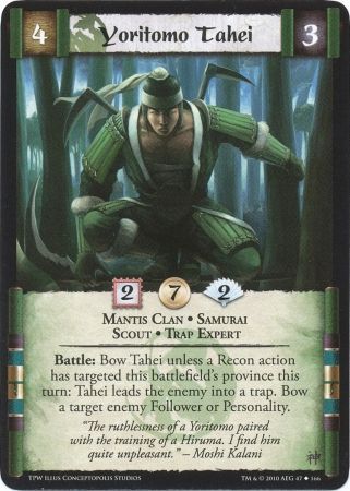 Yoritomo Tahei L5R The Plague War Yoritomo Tahei L5R The Plague War