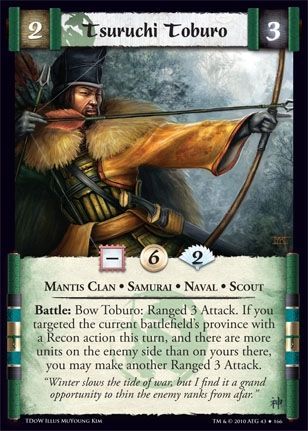 Tsuruchi Toboro L5R Dead of Winter Tsuruchi Toboro L5R Dead of Winter