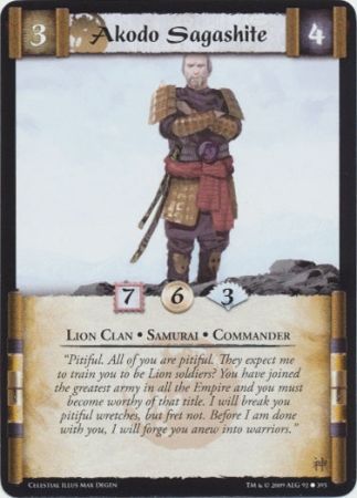 Akodo Sagashite 92 395 CE Common Celestial Edition Singles Akodo Sagashite 92 395 CE Common Celestial Edition Singles