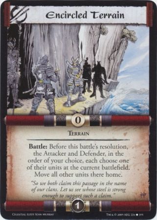 Encircled Terrain 223 395 CE Common Celestial Edition Singles Encircled Terrain 223 395 CE Common Celestial Edition Singles