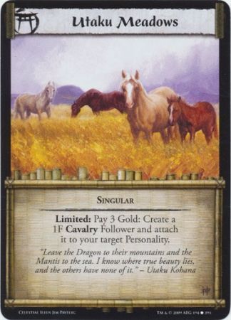 Utaku Meadows 194 395 CE Common Celestial Edition Singles Utaku Meadows 194 395 CE Common Celestial Edition Singles