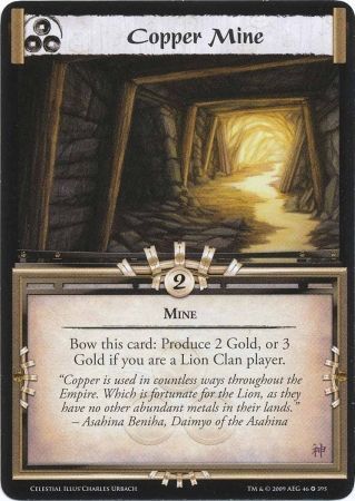 Copper Mine 46 395 CE Fixed Copper Mine 46 395 CE Fixed