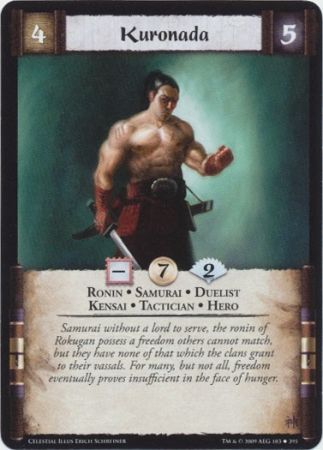 Kuronada 183 395 CE Uncommon Celestial Edition Singles Kuronada 183 395 CE Uncommon Celestial Edition Singles