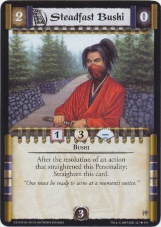 Steadfast Bushi 327 395 CE Uncommon Celestial Edition Singles Steadfast Bushi 327 395 CE Uncommon Celestial Edition Singles