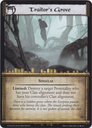 Traitor s Grove 193 395 CE Uncommon Celestial Edition Singles Traitor s Grove 193 395 CE Uncommon Celestial Edition Singles