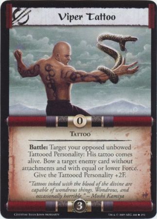 Viper Tattoo 308 395 CE Uncommon Celestial Edition Singles Viper Tattoo 308 395 CE Uncommon Celestial Edition Singles