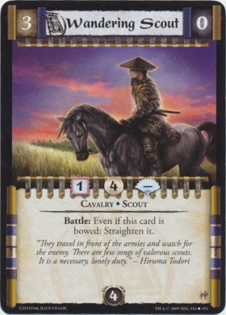 Wandering Scout 334 395 CE Uncommon Celestial Edition Singles Wandering Scout 334 395 CE Uncommon Celestial Edition Singles