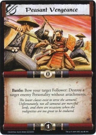 Peasant Vengeance 262 395 CE Fixed Celestial Edition Singles Peasant Vengeance 262 395 CE Fixed Celestial Edition Singles