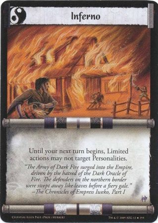 Inferno 12 395 CE Rare Celestial Edition Singles Inferno 12 395 CE Rare Celestial Edition Singles