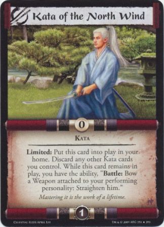 Kata of the North Wind 251 395 CE Rare Celestial Edition Singles Kata of the North Wind 251 395 CE Rare Celestial Edition Singles