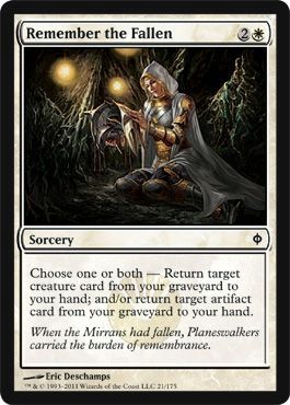 Remember the Fallen New Phyrexia Singles Remember the Fallen New Phyrexia Singles