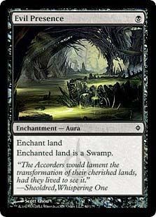 Evil Presence New Phyrexia Singles Evil Presence New Phyrexia Singles