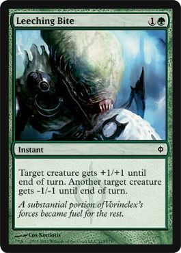 Leeching Bite New Phyrexia Singles Leeching Bite New Phyrexia Singles