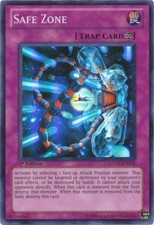 Safe Zone EXVC EN078 Super Rare 1st Edition Safe Zone EXVC EN078 Super Rare 1st Edition