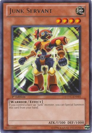 Junk Servant EXVC EN001 Rare 1st Edition Junk Servant EXVC EN001 Rare 1st Edition
