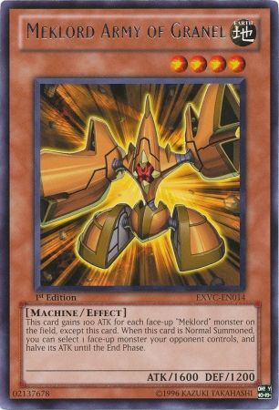 Meklord Army of Granel EXVC EN014 Rare 1st Edition Extreme Victory 1st Edition Singles Meklord Army of Granel EXVC EN014 Rare 1st Edition Extreme Victory 1st Edition Singles
