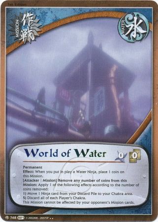 World of Water 768 Rare Naruto Shattered Truth World of Water 768 Rare Naruto Shattered Truth