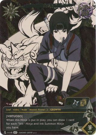 Sai Virtuoso 1115 Super Rare Naruto Shattered Truth Sai Virtuoso 1115 Super Rare Naruto Shattered Truth