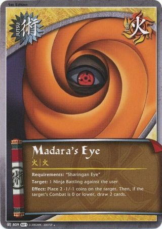 Madara s Eye 809 Uncommon Madara s Eye 809 Uncommon