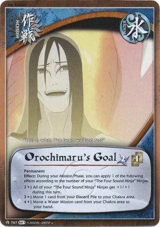 Orochimaru s Goal 767 Uncommon Naruto Shattered Truth Orochimaru s Goal 767 Uncommon Naruto Shattered Truth