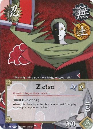Zetsu Right Ring of Gai 1145 Uncommon Zetsu Right Ring of Gai 1145 Uncommon
