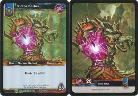 Victor Baltus Epic Box Foil Worldbreaker 10 270 World of Warcraft Promo Singles Victor Baltus Epic Box Foil Worldbreaker 10 270 World of Warcraft Promo Singles