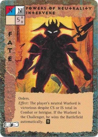 Powers of Neutrality Intervene Rare Blood Wars Blood Wars Rebels Reinforcements Singles Powers of Neutrality Intervene Rare Blood Wars Blood Wars Rebels Reinforcements Singles