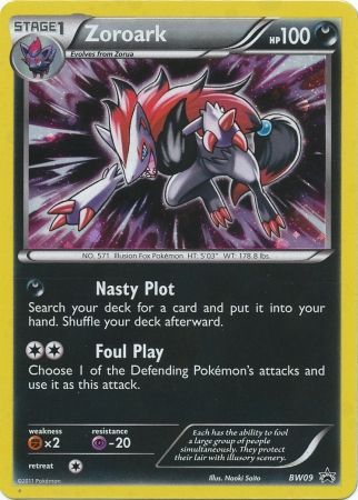 Zoroark - BW09 - Holo Promo