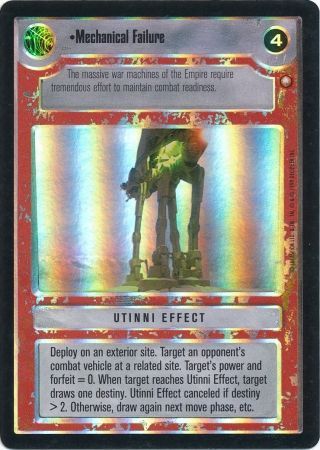 Mechanical Failure Light Side Reflections Mechanical Failure Light Side Reflections