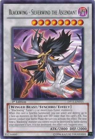 Dp11- En002 Rare 1st Edition - Duelist Pack 11:Crow Bora The Spear Blackwing Yu-gi-oh! 