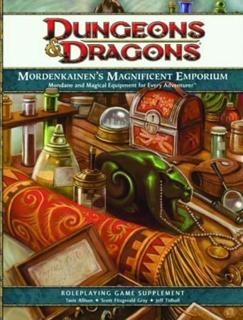 Mordenkainen s Magnificent Emporium hardcover supplement D D 4th Edition WOC28069 Dungeons Dragons 4th Edition Mordenkainen s Magnificent Emporium hardcover supplement D D 4th Edition WOC28069 Dungeons Dragons 4th Edition