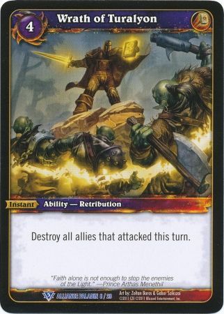 Wrath of Turalyon Alliance Paladin 8 29 Rare WoW Alliance Paladin 2011 Singles Wrath of Turalyon Alliance Paladin 8 29 Rare WoW Alliance Paladin 2011 Singles