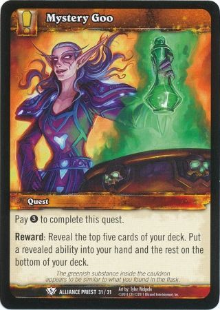 Mystery Goo Alliance Priest 31 31 Common WoW Alliance Priest 2011 Singles Mystery Goo Alliance Priest 31 31 Common WoW Alliance Priest 2011 Singles