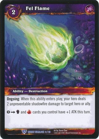 Fel Flame Horde Warlock 6 28 Rare Fel Flame Horde Warlock 6 28 Rare