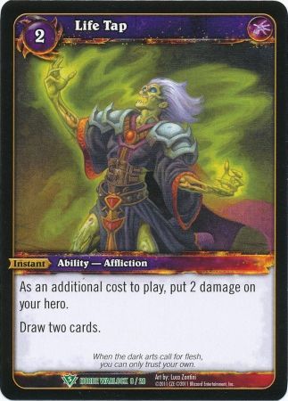 Life Tap Horde Warlock 8 28 Uncommon Life Tap Horde Warlock 8 28 Uncommon