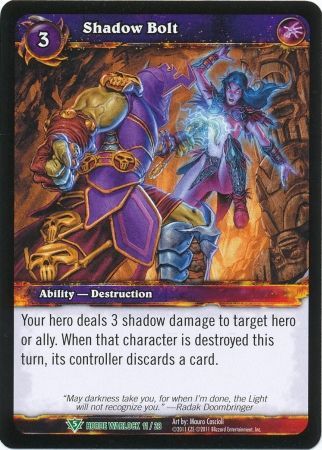 Shadow Bolt Horde Warlock 11 28 Uncommon Shadow Bolt Horde Warlock 11 28 Uncommon