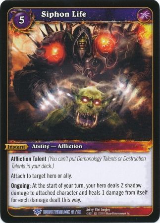 Siphon Life Horde Warlock 12 28 Rare Siphon Life Horde Warlock 12 28 Rare