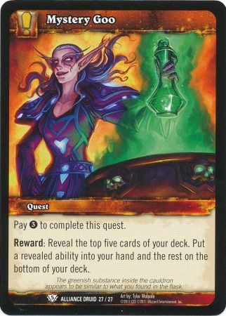 Mystery Goo Alliance Druid 27 27 Common WoW Alliance Druid 2011 Singles Mystery Goo Alliance Druid 27 27 Common WoW Alliance Druid 2011 Singles