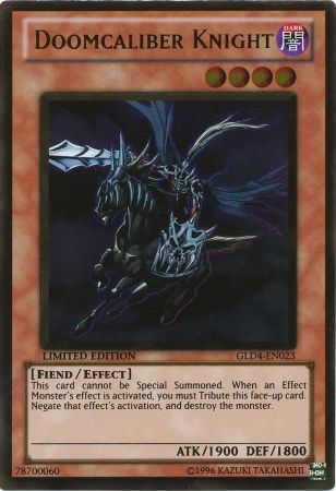  Yu-Gi-Oh! - Doomcaliber Knight - LED5-EN007 - Common