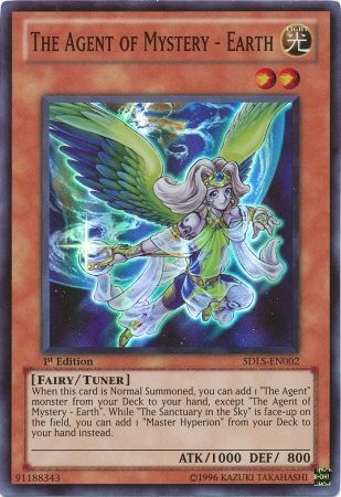 The Agent of Mystery Earth SDLS EN002 Super Rare 1st Edition The Agent of Mystery Earth SDLS EN002 Super Rare 1st Edition