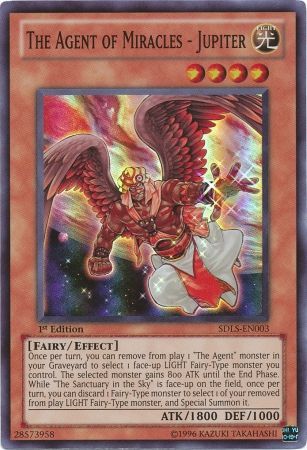 The Agent of Miracles Jupiter SDLS EN003 Super Rare 1st Edition The Agent of Miracles Jupiter SDLS EN003 Super Rare 1st Edition