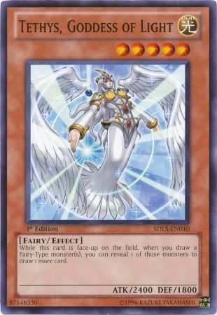 Tethys Goddess of Light SDLS EN010 Common 1st Edition Tethys Goddess of Light SDLS EN010 Common 1st Edition