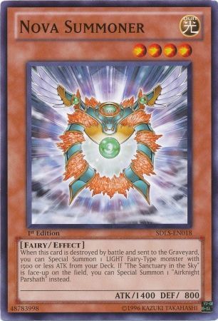 Nova Summoner SDLS EN018 Common 1st Edition Nova Summoner SDLS EN018 Common 1st Edition