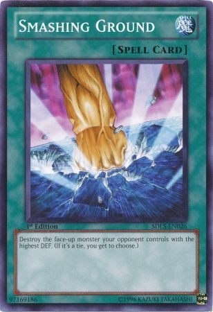 Smashing Ground SDLS EN026 Common 1st Edition Structure Deck Lost Sanctuary 1st Edition Singles Smashing Ground SDLS EN026 Common 1st Edition Structure Deck Lost Sanctuary 1st Edition Singles