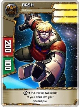 Bash Battacor 1 CHA 1010 Common Redakai Conquer The Kairu Singles Bash Battacor 1 CHA 1010 Common Redakai Conquer The Kairu Singles