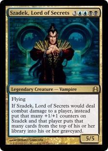Szadek Lord of Secrets Commander Decks Szadek Lord of Secrets Commander Decks