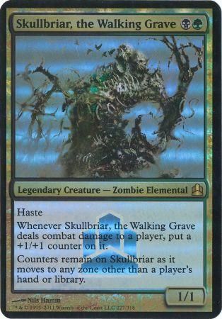 Skullbriar the Walking Grave Oversized Foil Magic The Gathering Promo Cards Skullbriar the Walking Grave Oversized Foil Magic The Gathering Promo Cards